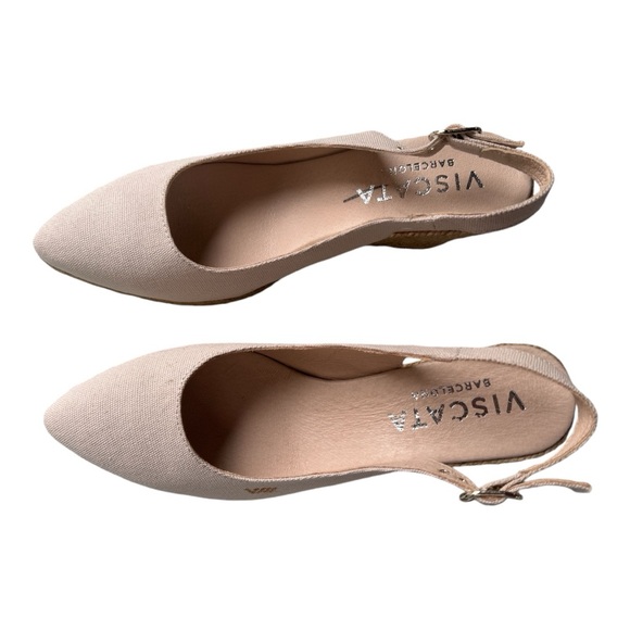 VISCATA Palomera Canvas Espadrille Wedges - Picture 2 of 8